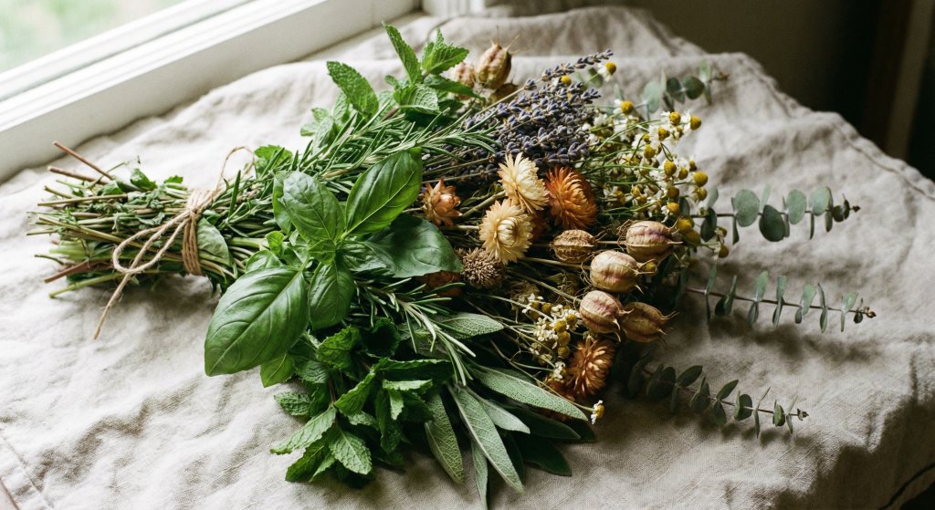 Herbs and botanical plants